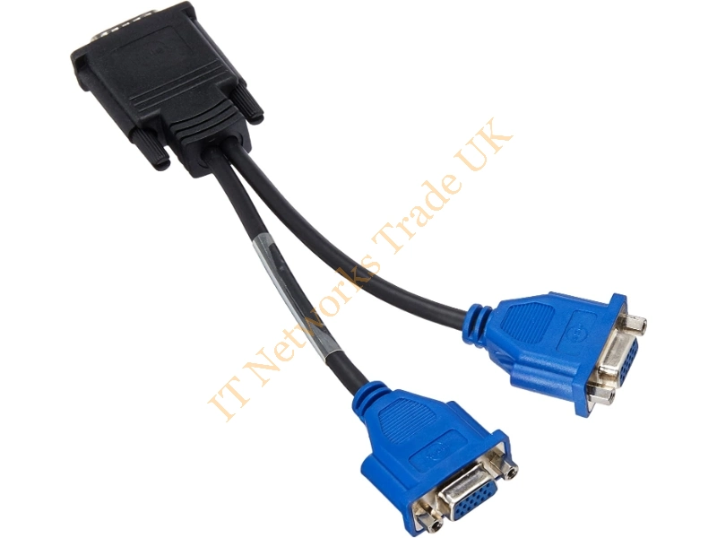 G9438-L20 Molex DMS-59 to Dual VGA Video Cable Connector