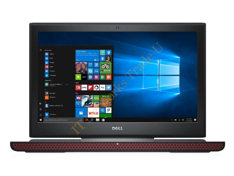 DELL Inspiron 7567 2.8GHz i7-7700HQ 7th gen IntelCore i7 15.6" 1920 x 1080pixels Black Notebook Laptop System