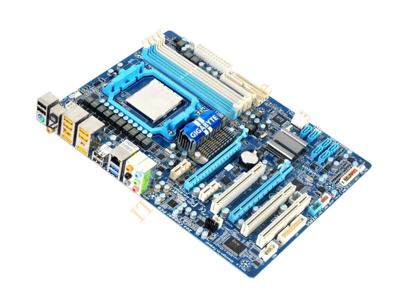 GA-870A-USB3 Gigabyte AMD 870/SB850 DDR3 4-Slot System Board Socket AM3 Desktop Motherboard