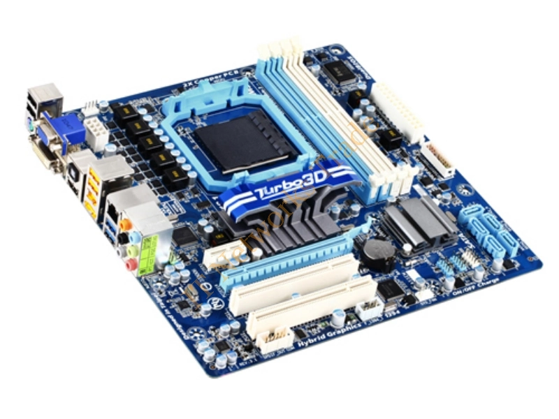 GA-880GM-USB3 Gigabyte System Board with AMD 880G Chipset Socket AM3 Desktop Motherboard