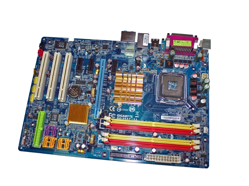 GA-965P-S3 Gigabyte Intel P965 Express ATX System Board Socket LGA 775 Desktop Motherboard