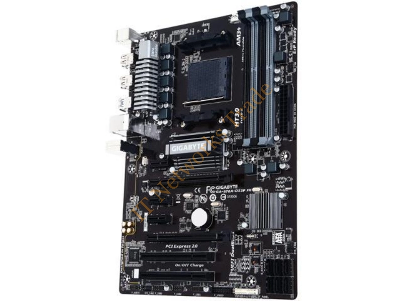 GA-970A-DS3P Gigabyte AMD 970/ SB950 DDR3 4-Slot System Board Socket AM3+ Desktop Motherboard