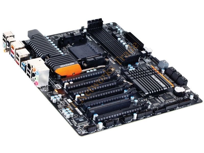 GA-990FXA-UD7 Gigabyte AMD 990FX/SB950 DDR3 4-Slot System Board Socket AM3+ Desktop Motherboard