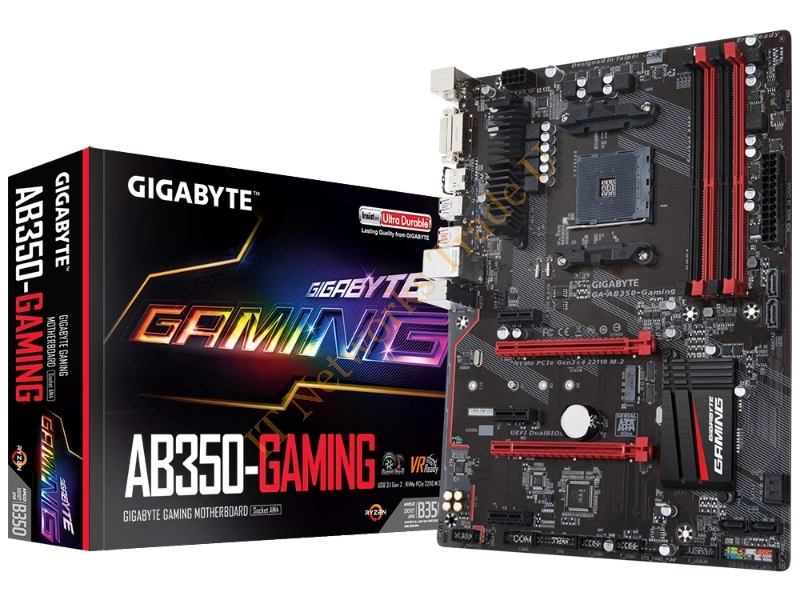 Gigabyte GA-AB350-Gaming AMD B350 Socket AM4 ATX
