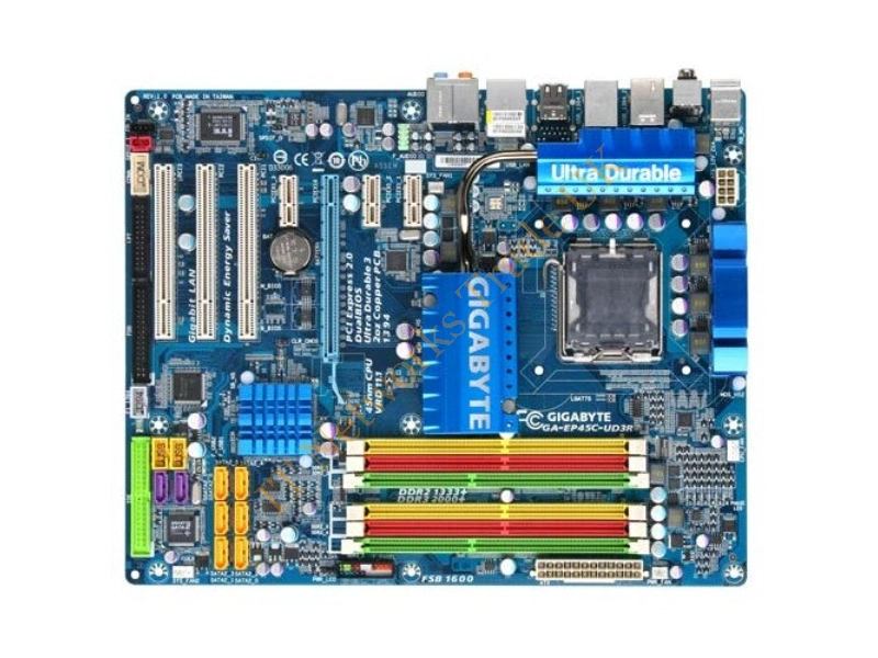 GA-EP45-UD3R Gigabyte Intel P45 Chipset System Board Motherboard Socket 775