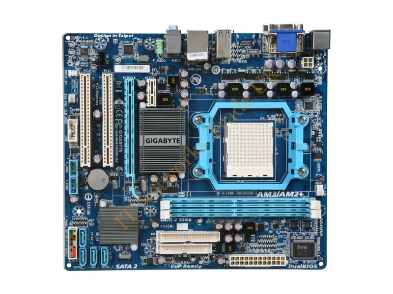 GA-MA74GM-S2 Gigabyte Tech Gigabyte Socket Am2+/ AMD 740g/ Ddr2/ A&v&gbe/ Matx- Motherboard