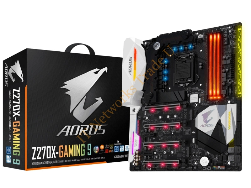 Gigabyte GA-Z270X-GAMING 9 Intel Z270 LGA 1151 (Socket H4) Extended ATX motherboard