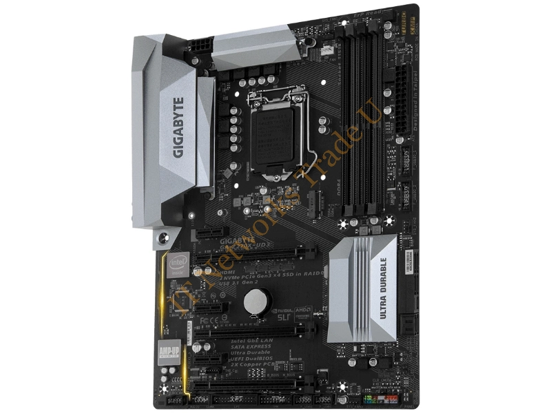 Gigabyte GA-Z270X-UD3 Intel Z270 LGA 1151 (Socket H4) ATX motherboard