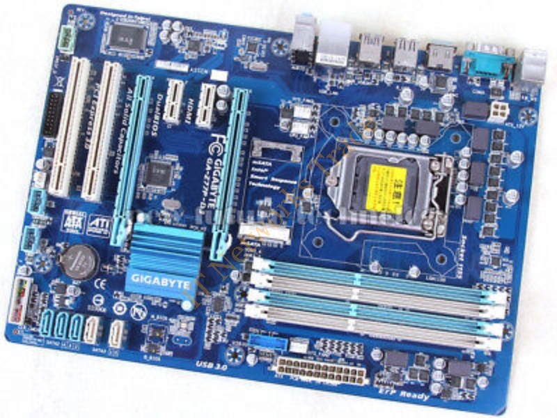 GA-Z77P-D3 Gigabyte V1.1 Motherboard Intel Z77 Express LGA 1155 DDR3 USB 3.0 Desktop Motherboard