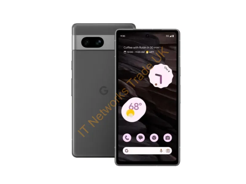 GA03694-GB - Google Pixel 7a 15.5 cm (6.1") Dual SIM Android 13 5G USB Type-C 8 GB 128 GB 4385 mAh Black