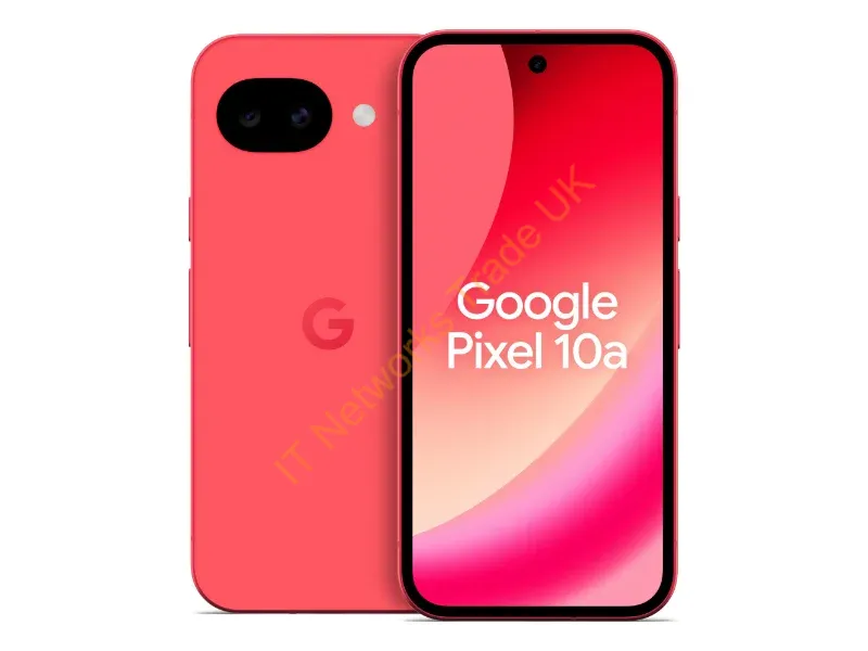 GA09608-GB - Google Pixel 10a 16 cm (6.3") Dual SIM Android 16.0 5G USB Type-C 8 GB 256 GB 5100 mAh Red