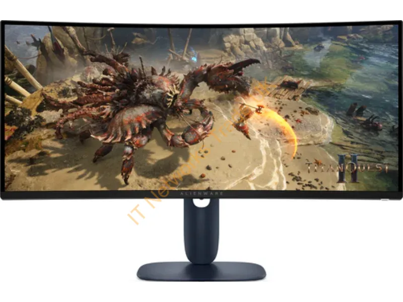 GAME-AW3425DWM - DELL Alienware AW3425DWM LED monitor gaming curved 34" 3440 x 1440 UWQHD @ 180 Hz VA 400 cd/m? 3000:1 DisplayHDR 400 1 ms 2xHDMI, DisplayPort BTO with 3 years Basic Hardware Service with Advanced Exchange after remote diagnosis