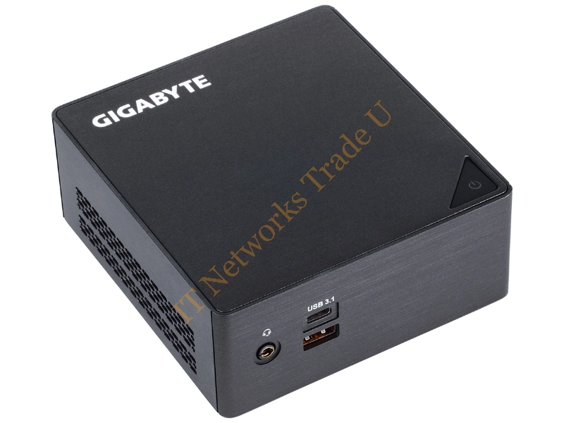 Gigabyte GB-BKi7HA-7500 (rev. 1.0) BGA 1356 2.70GHz i7-7500U 0.6L sized PC Black Desktop Barebone
