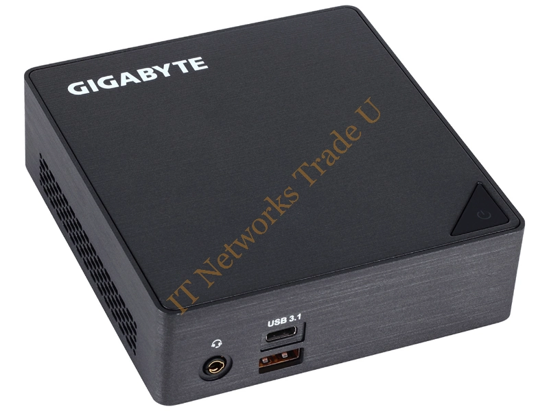Gigabyte GB-BKi7A-7500 (rev. 1.0) BGA 1356 2.70GHz i7-7500U 0.46L sized PC Black Desktop Barebone