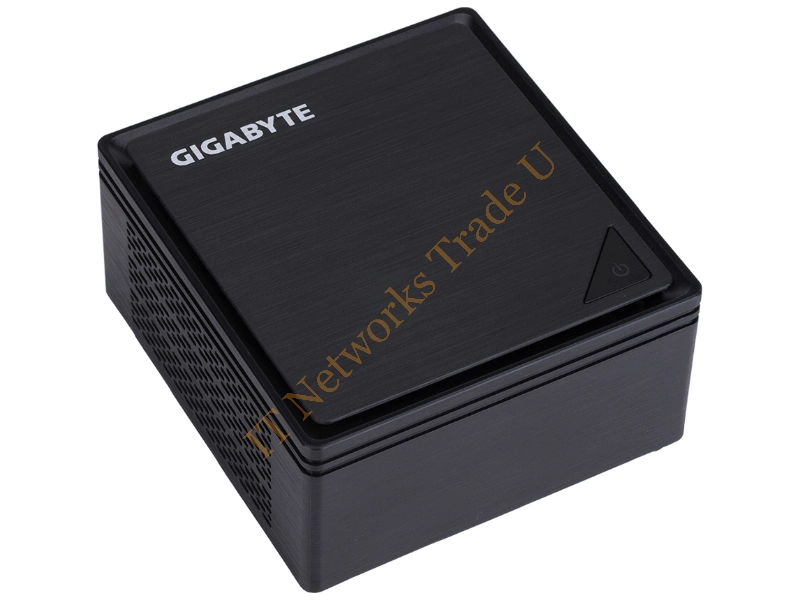 Gigabyte GB-BPCE-3350C (rev. 1.0) BGA 1296 1.10GHz N3350 0.69L sized PC Black Desktop Barebone