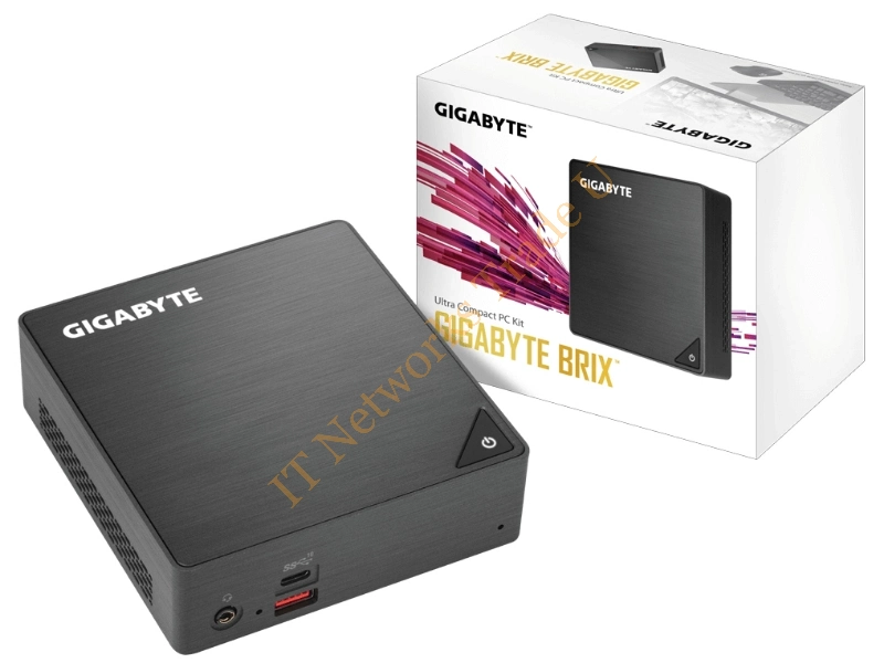 Gigabyte Brix UCFF Black Desktop Barebone