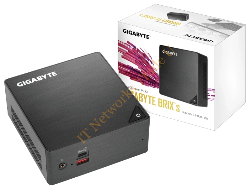 Gigabyte Brix UCFF Black Desktop Barebone