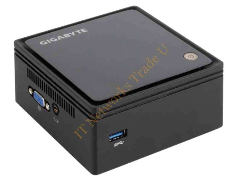 Gigabyte GB-BXBT-1900-500/4 BGA 1170 2GHz J1900 UCFF Black PC/workstation barebone