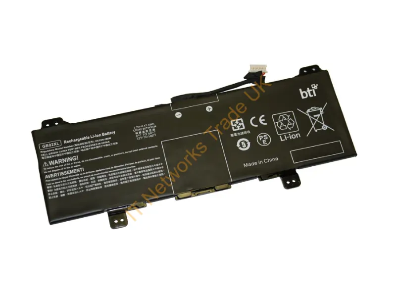 GB02XL-BTI - Bti Gb02Xl- Industrial Rechargeable Battery Lithium Polymer (Lipo) 6142 Mah 7.7 V