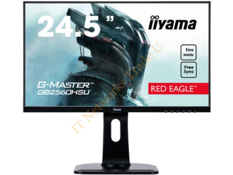 GB2560HSU-B1 - iiyama G-MASTER GB2560HSU-B1 24.5" Full HD LED Matt Flat Black computer monitor LED display