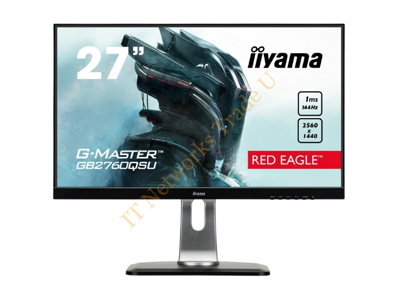 GB2760QSU-B1 - iiyama G-MASTER GB2760QSU-B1 27" Wide Quad HD LED Matt Flat Black computer monitor LED display
