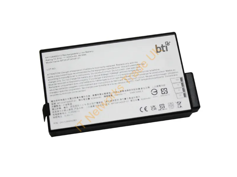 GBM9X7-BTI - Bti Gbm9X7- Industrial Rechargeable Battery Lithium-Ion (Li-Ion) 9160 Mah 10.89 V