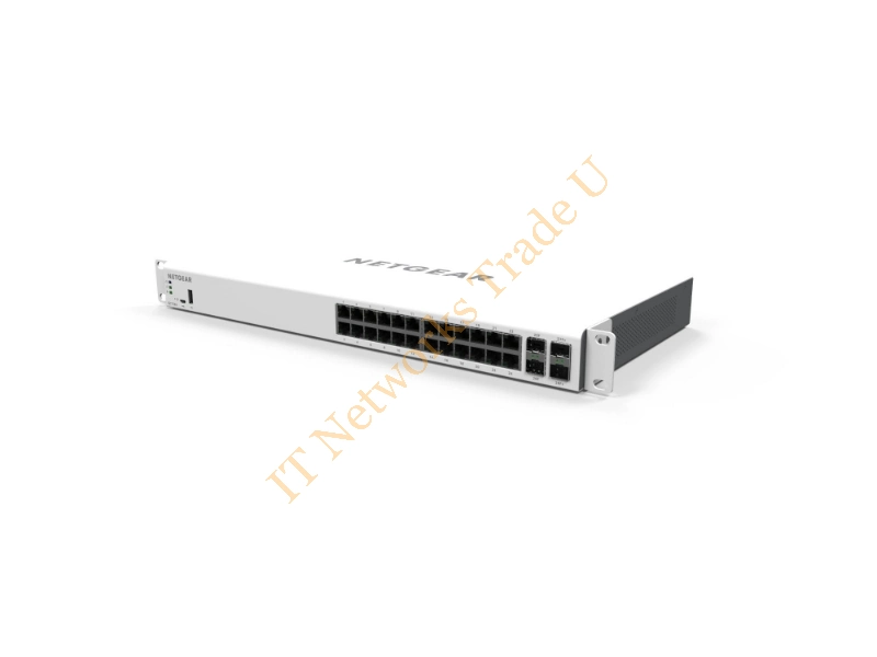 GC728X-100EUS - Netgear GC728X Managed L2/L3/L4 Gigabit Ethernet (10/100/1000) 1U White Network Switch