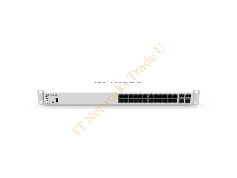 GC728XP-100EUS - Netgear GC728XP Managed L2/L3/L4 Gigabit Ethernet (10/100/1000) Power over Ethernet (PoE) 1U White Network Switch