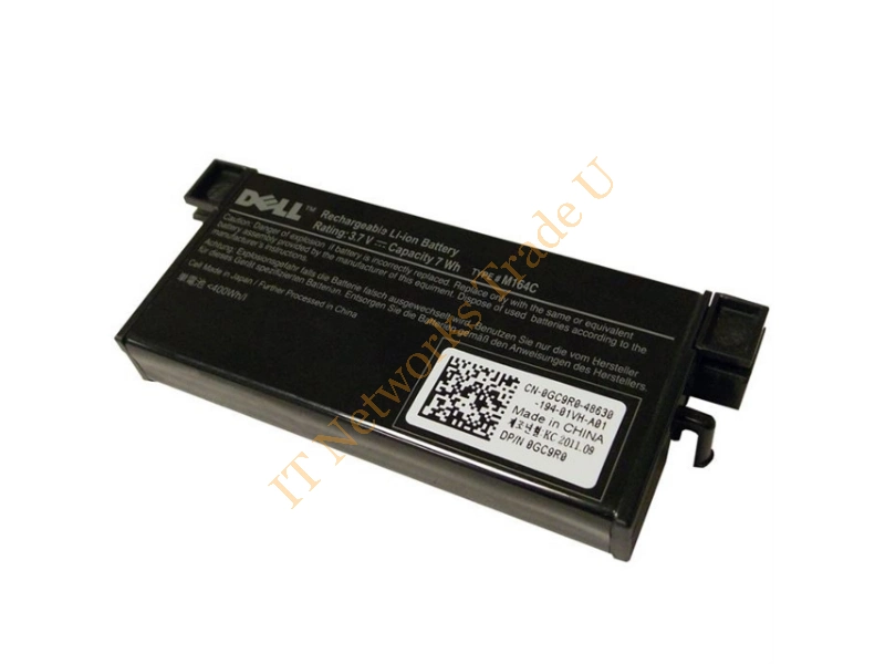 GC9R0 Dell Battery 3.7V 7Wh for Perc 5/E 6/E H700 H800 RAID Controllers Cache Battery