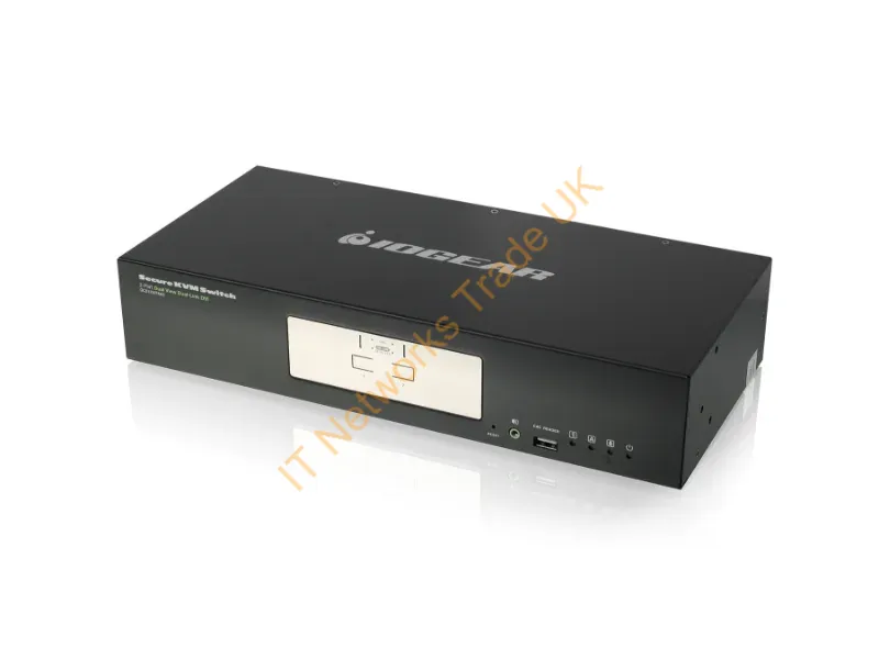 GCS1222TAA3 - Iogear Dual View Dual-Link Dvi Secure Kvm Switch Black