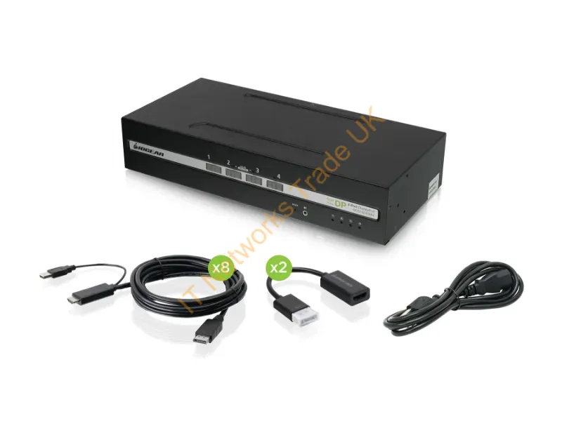 GCS1424TAA4-UN - Iogear Gcs1424Taa4-Un Kvm Switch Black