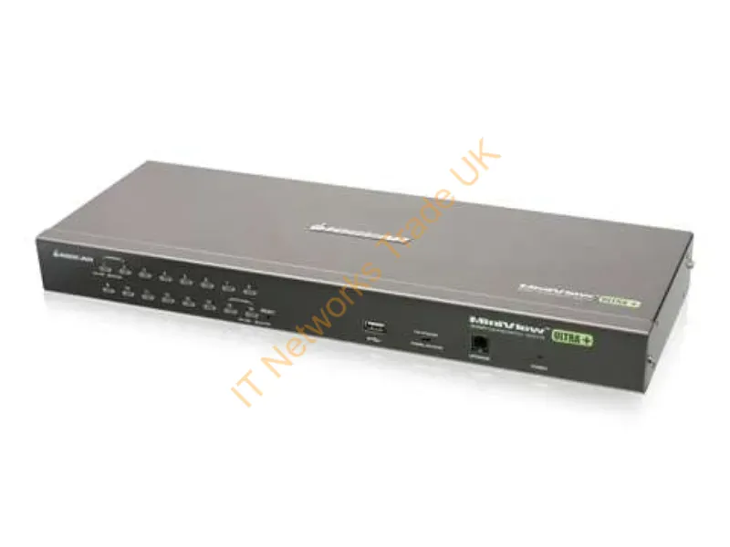 GCS1716 - Iogear 16-Port Usb Ps/2 Combo Kvm Switch Black