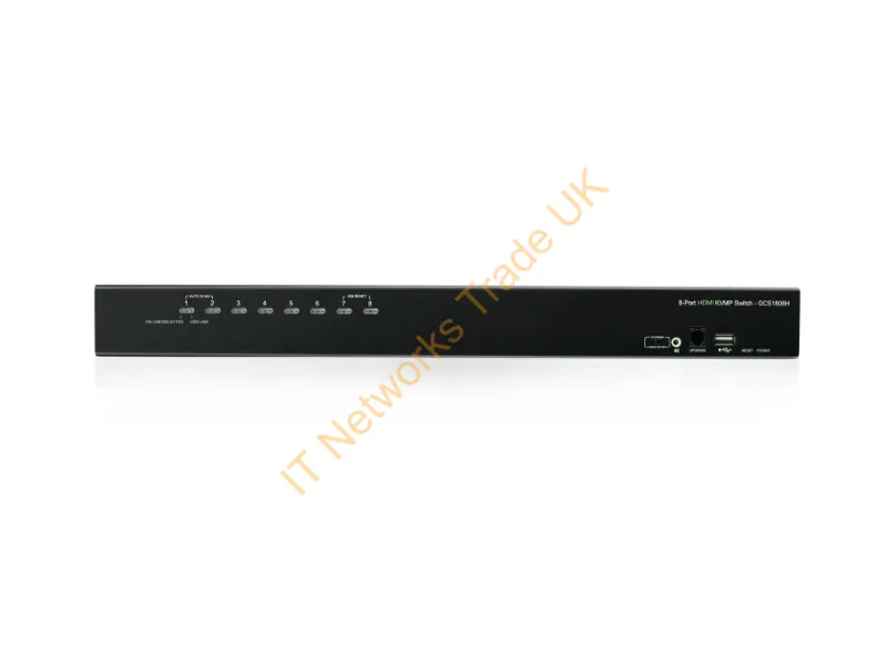 GCS1808HKITU - Iogear Gcs1808Hkitu Kvm Switch Rack Mounting Black