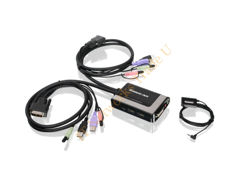 iogear GCS932UB 1.2m Black KVM cable