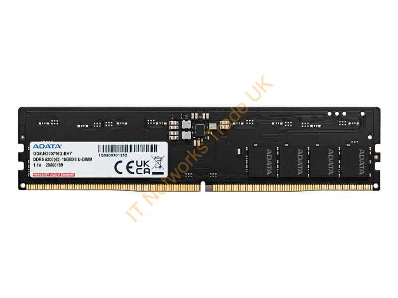 GD5U5200716G-BSS - Adata Gold Memory Module 16 Gb 1 X 16 Gb Ddr5