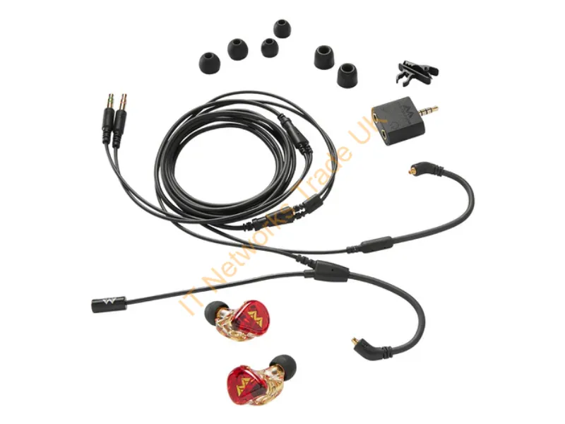 GDL-1100 - Antlion Audio Kimura Solo Headset Wired Ear-hook Black, Red