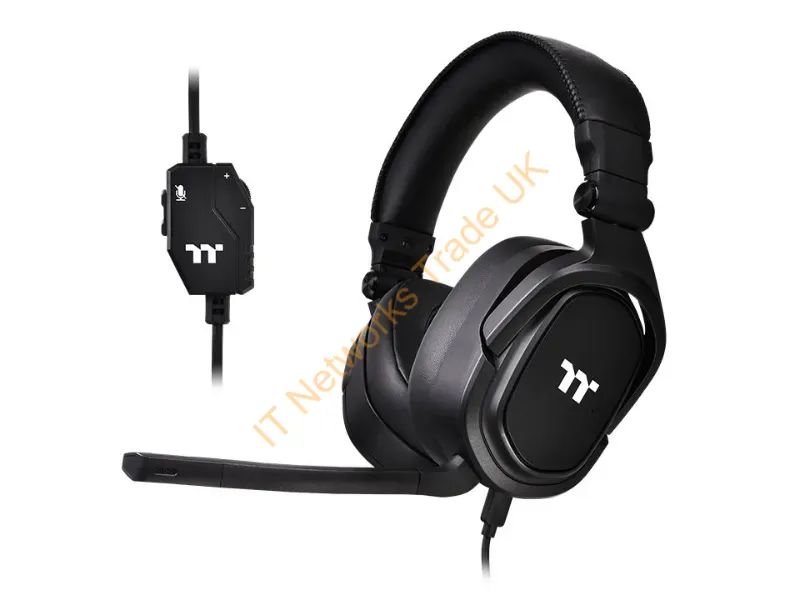 GHT-THF-ANECBK-30 - Thermaltake Argent H5 Stereo Headset Wired Head-band Gaming Black