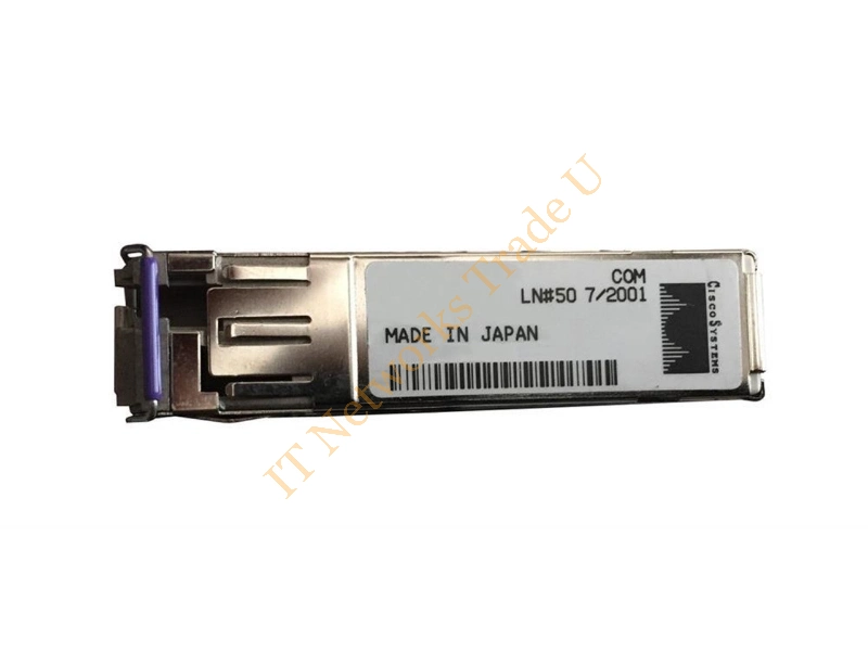 GLC-BX-D-RGD-20KM Cisco 1Gb/s 1000Base-BX-D 1000Base-BiDi 1490nm/1310nm 20km SFP Transceiver Module