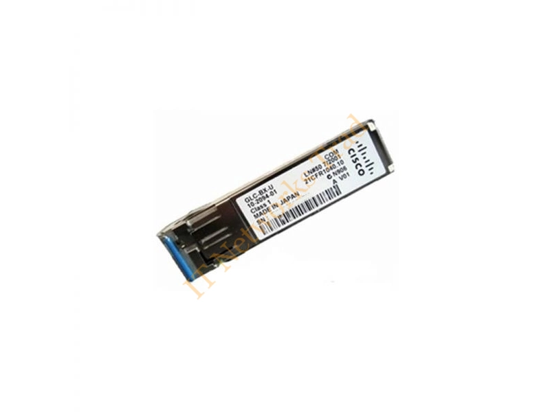 GLC-BX-U-100KM Cisco 1Gb/s 1000Base-BX Single-Mode Fiber 1490nm TX/1550nm RX wavelength 100km Single LC/PC Connector SFP Transceiver Module
