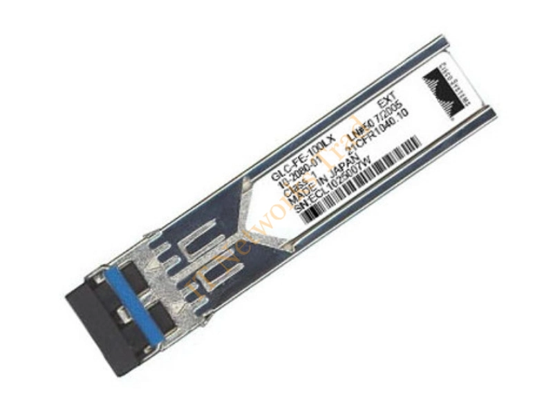GLC-FE-100LXC Cisco 100Mb/s 100Base-LX Single-Mode Fiber 10km 1310nm Duplex LC Connector SFP Transceiver Module