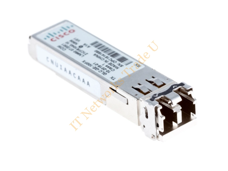GLC-GE-100FX Cisco Multi-Mode 100Mb/s 100Base-FX Fiber 2km 1310nm Duplex LC Connector SFP Transceiver Module