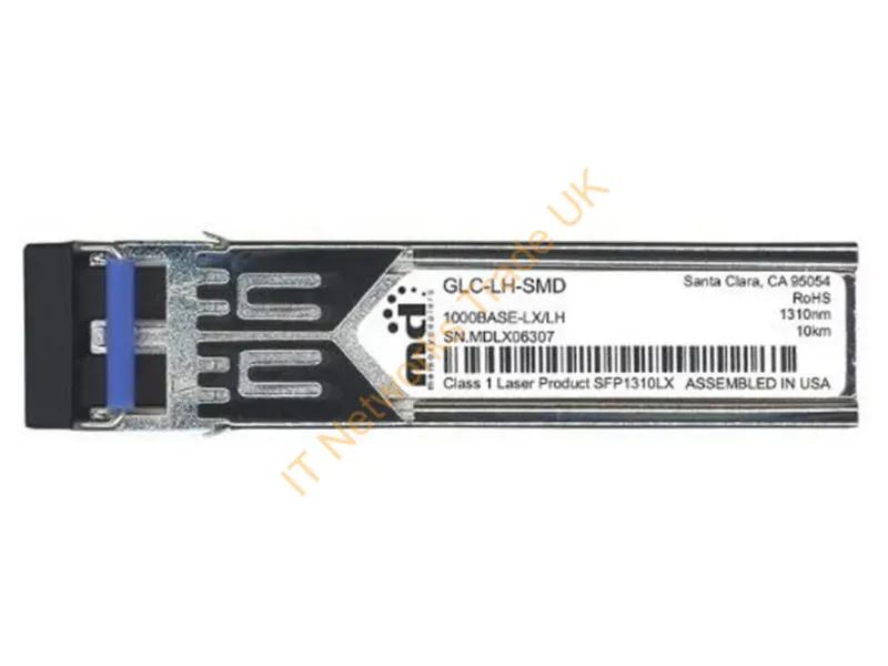 GLC-LH-SMD= Cisco Single-mode 1Gb/s 1000Base-LX/ LH Fiber 10km 1310nm Duplex LC Connector SFP Transceiver Module