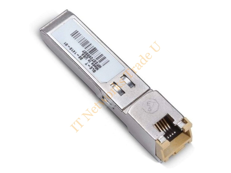 GLC-T= Cisco 1Gbps 1000Base-T Copper 100m RJ-45 Connector SFP Transceiver Module