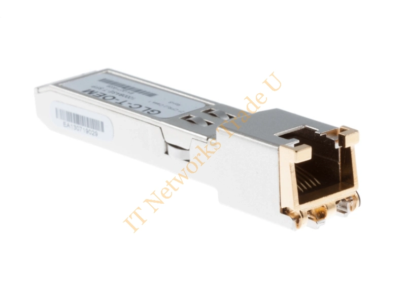 GLC-T-OEM Cisco 1Gb/s 1000Base-T Copper 100m RJ-45 Connector SFP Transceiver Module