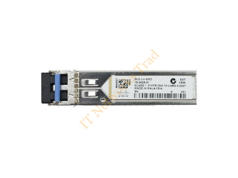 GLCLHSM1 Cisco 1Gb/s 1000Base-LX/LH Single-Mode Fiber 10km 1310nm Duplex LC Connector SFP Transceiver Module