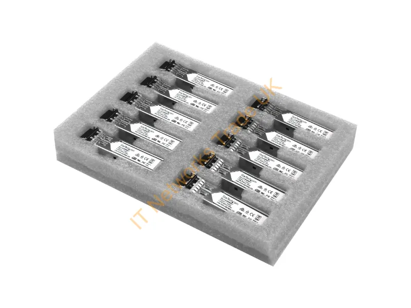 GLCSXMM10PST - StarTech.com Gigabit Fiber SFP transceiver module Cisco GLC-SX-MM Compatible MM LC 550m 10 Pack