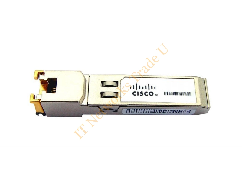 GLCT2 Cisco 1Gbps 1000Base-T Copper 100m RJ45 Connector SFP Transceiver Module