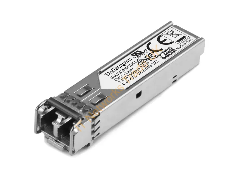 GLCZXSMRGDST - StarTech.com Gigabit Fiber 1000Base-ZX SFP transceiver module Cisco GLC-ZX-SM-RGD Compatible SM LC 70 km (43.5 mi)