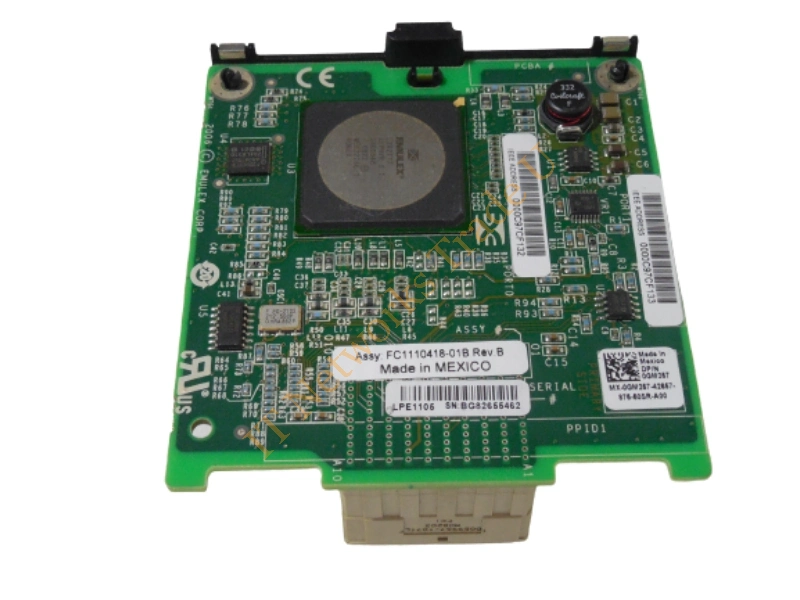 GM267 Dell 4GB Dual Channel Fibre Channel Mezzanine Host Bus Adapter Fiber Channel Controller