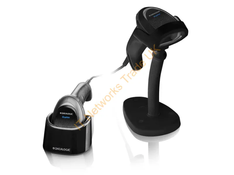 GM4500-BK-HD-433 - Datalogic Gryphon GM4500 Handheld bar code reader 1D/2D Laser Black